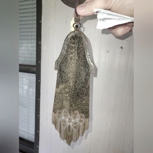 Vintage Whiting and Davis sterling mesh purse.